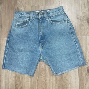 American apparel high rise mom short